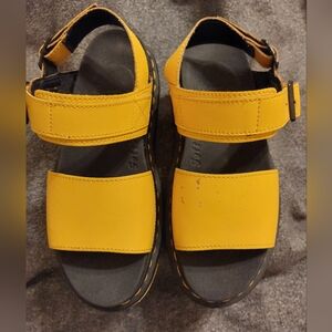 Dr. Martens Yellow Sandals